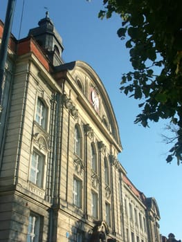 Main headquarters Poczta Polska in Wroclaw, street of Powsteńców Śląskich, Poland