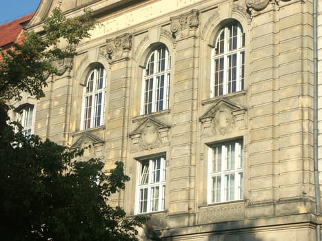 Main headquarters Poczta Polska in Wroclaw, street of Powsteńców Śląskich, Poland