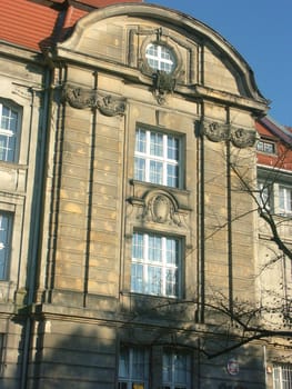 Main headquarters Poczta Polska in Wroclaw, street of Powsteńców Śląskich, Poland