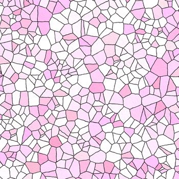 Pink stained glass texture