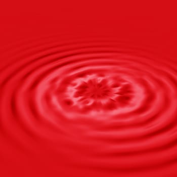 Red liquid ripple background