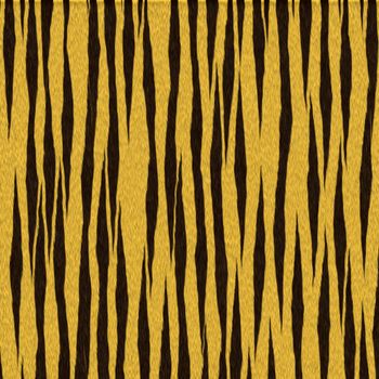 Tiger fur texture