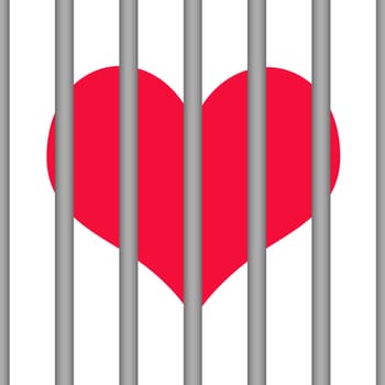 Heart behind bars