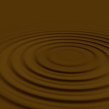 Coffee or chocolate ripples background