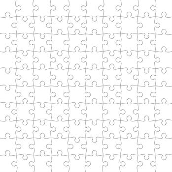 Empty puzzle texture