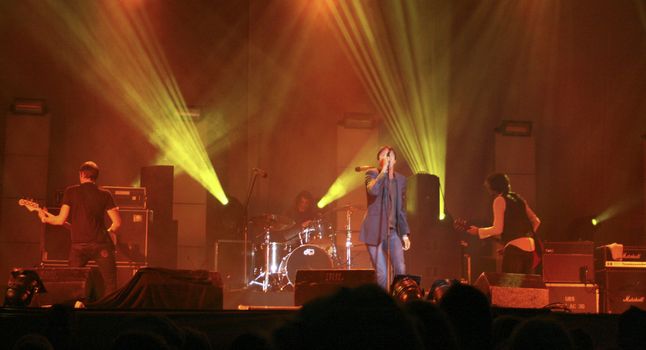 Brett Anderson (former Suede soloist) at Positivus AB Festival in Salacgriva, Latvia, 27 July 2007