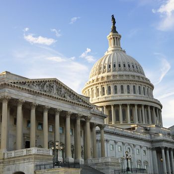 Capitol Building in Washington, DC, USA.