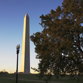 Washington Monument in Washington, D.C., USA.