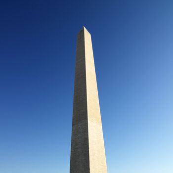 Washington Monument in Washington, DC, USA.