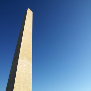 Washington Monument in Washington, DC, USA.