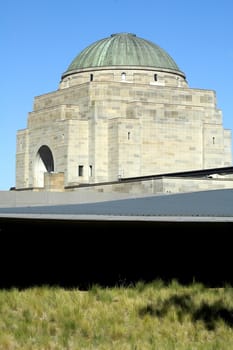 detail photo of australian war memorial in Canberra