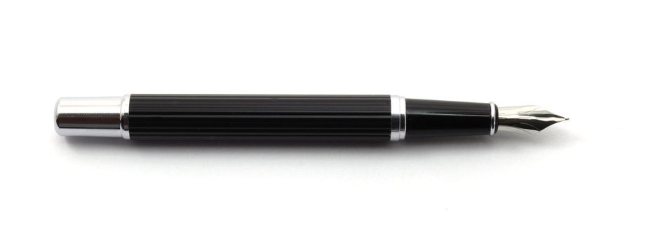 fountain pen isolated on a white background