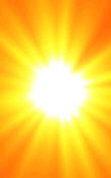 abstract sun or explosion background with copyspace for text message