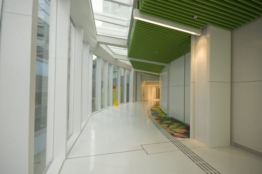 It is a modern flyover at Hong Kong 