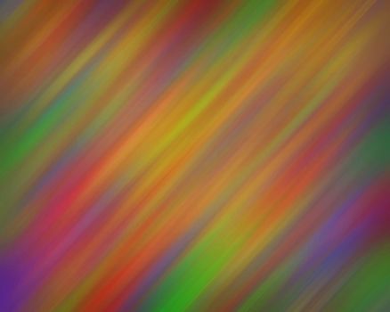Motion blurred diagonal streaks of saturated color