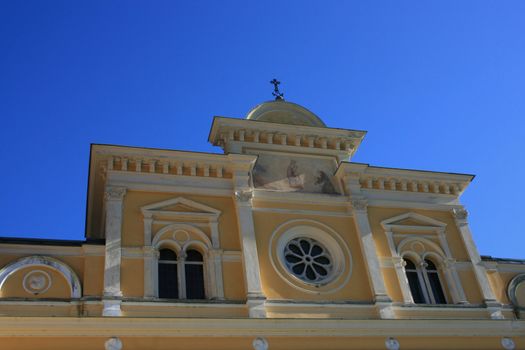 Church of Madonna del Sasso in Locarno, Switzerland