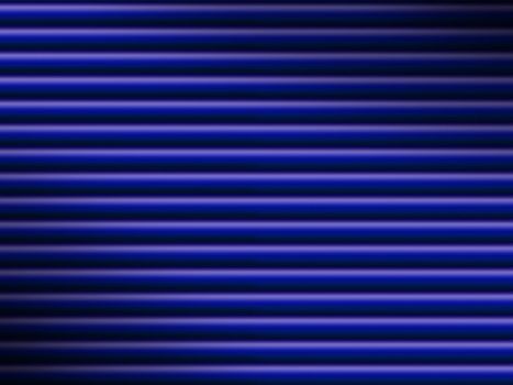 Blue horizontal tube pipe background dramatically lit diagonally