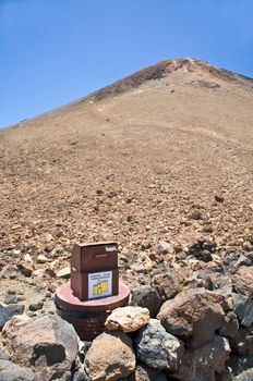 deposit for packs down the teide volcano in tenerife spain