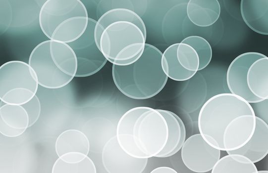 Blurry Pattern Abstract on Many Colorful Circles