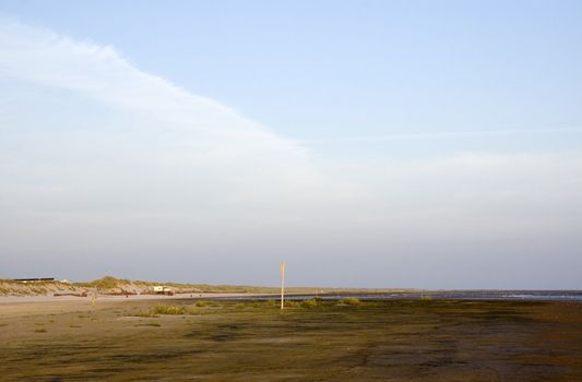 beach view of ameland , the netherlands