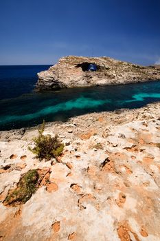 Island Paradise on Comino in malta - the blue lagoon