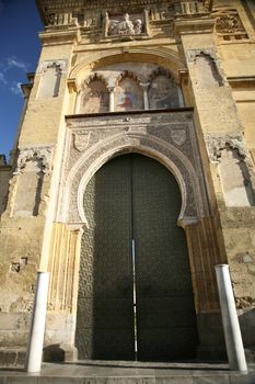 the cordoba's mosque great door