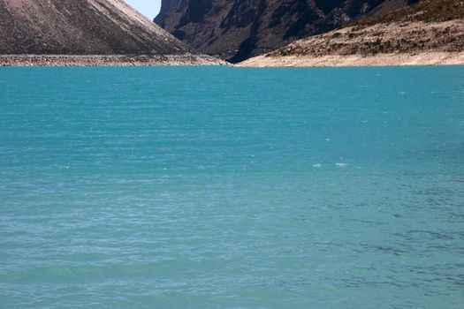 Laguna Paron, Cordillera Blanca Mountains, Peru.