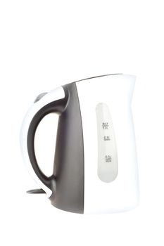 a black and white kettle