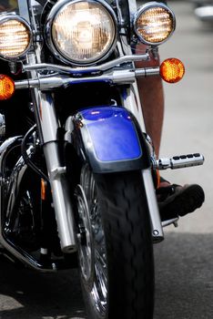 Custom motorcycles at Sturgis motorcycle Rally in South Dakota, USA      