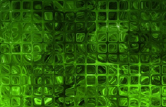 Green Simple Clean Background Abstract in Grid
