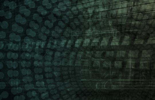 Technology Abstract World Background as Clip Art
