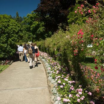 Butchart Garden in Victoria, British Columbia