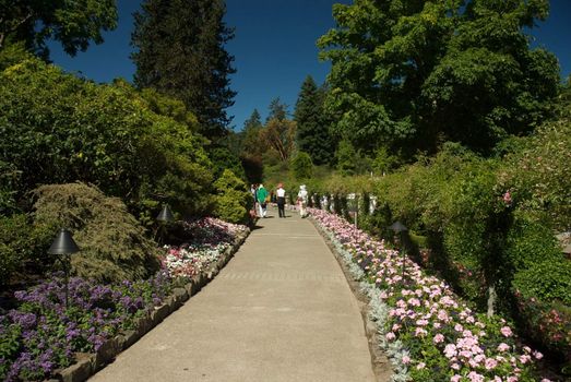 Butchart Garden in Victoria, British Columbia