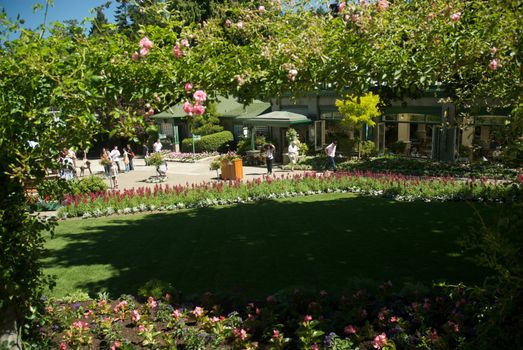 Butchart Garden in Victoria, British Columbia