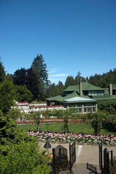 Butchart Garden in Victoria, British Columbia