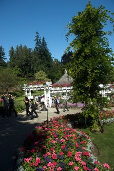 Butchart Garden in Victoria, British Columbia