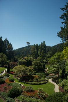 Butchart Garden in Victoria, British Columbia