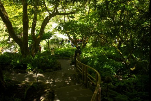 Butchart Garden in Victoria, British Columbia