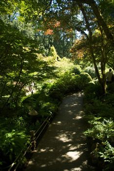 Butchart Garden in Victoria, British Columbia