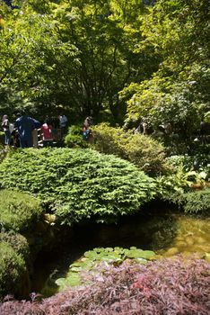 Butchart Garden in Victoria, British Columbia