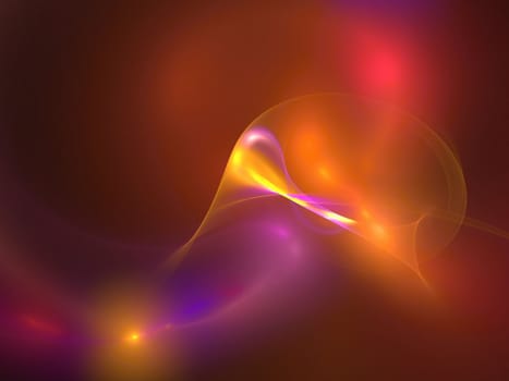 Colorful abstract fractal background