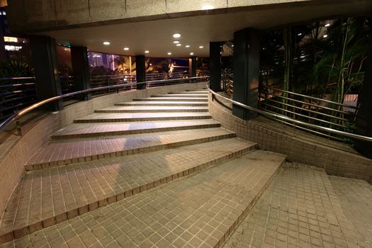 spiraling stairs
