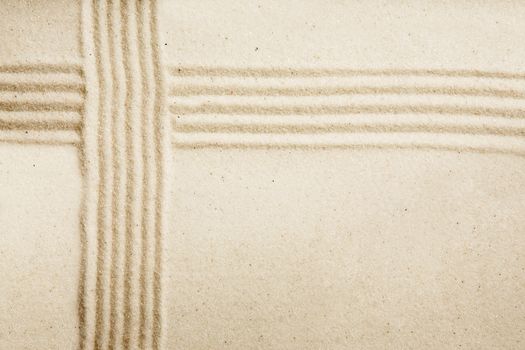 Sand background image - Japanese zen style art