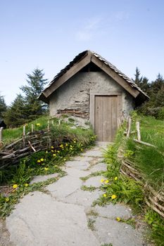 A small hermit cottage like building