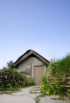 A small hermit cottage like building