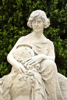 Art nouveau tombstone, Nice, French Riviera