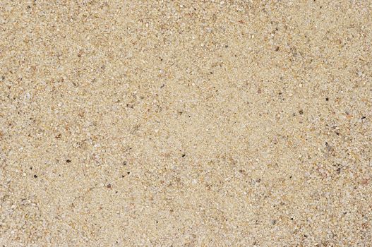 Detail of the surface of rounded sand