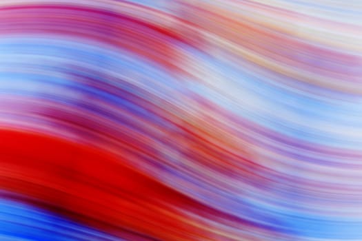 A blur abstract image with red and blue - festive feeling