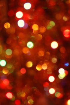 colorful abstract holiday lights background