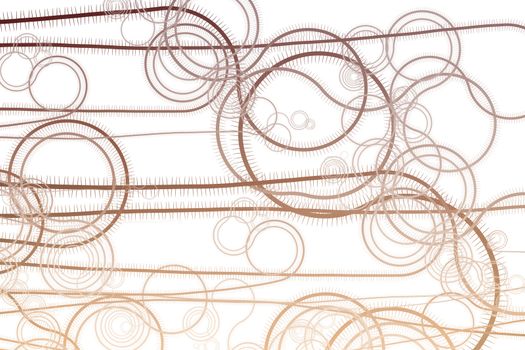 A Curve Vegetation Winding Vines Abstract Background